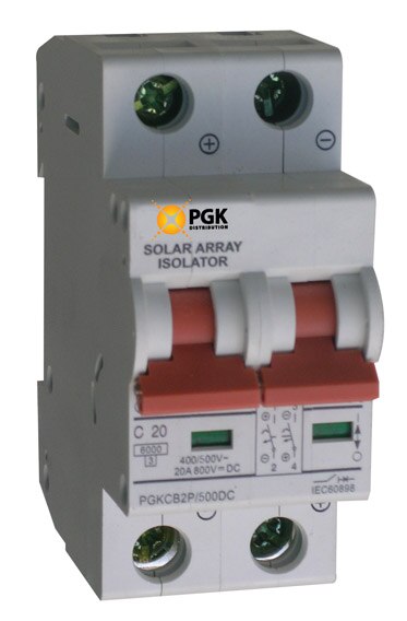 PGK DC 2P 500v 20A CB